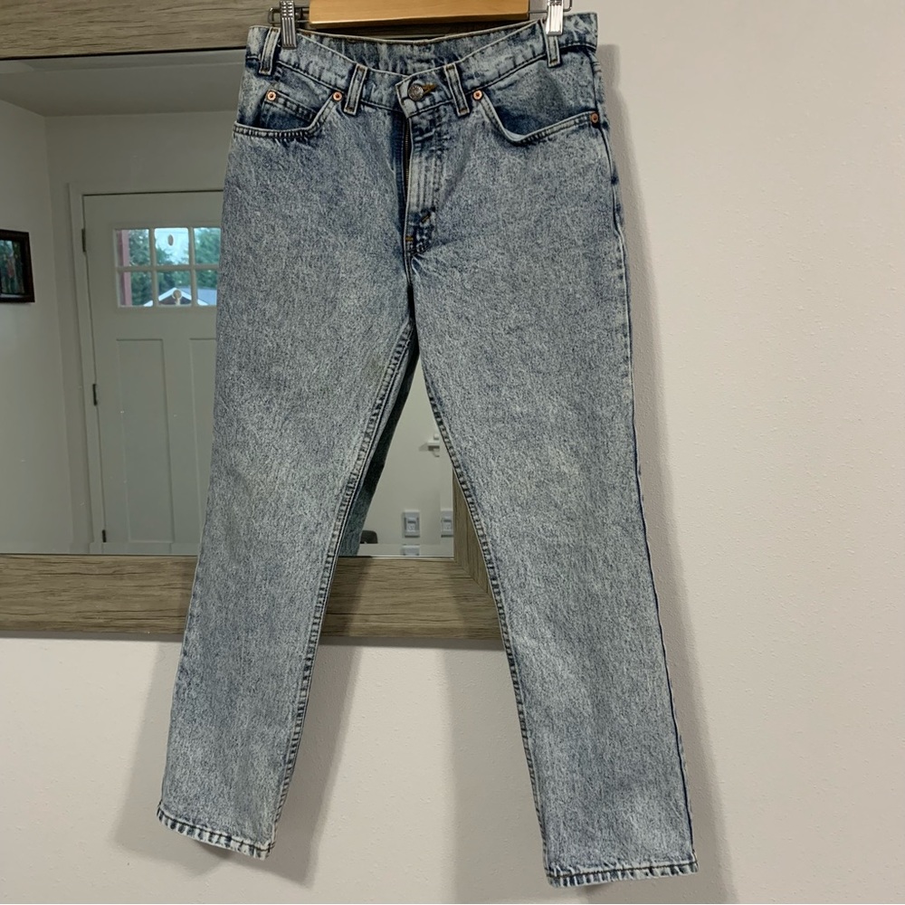 Levi’s orange tab acid wash vintage
